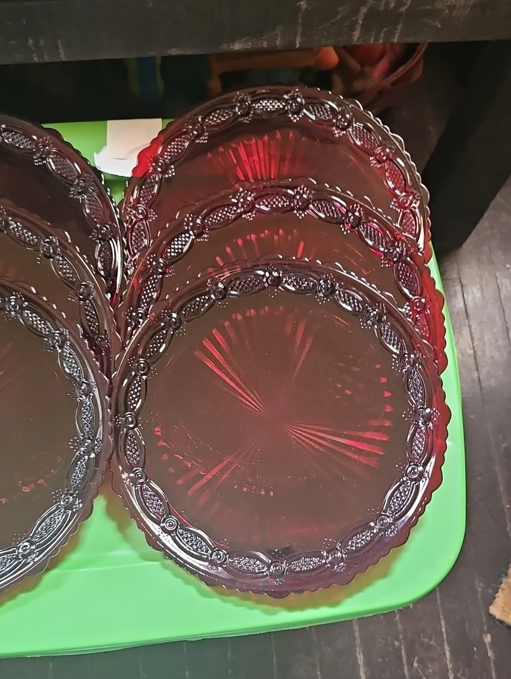 Avon set ruby
